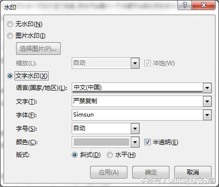 openoffice word 水印 openoffice 水印
