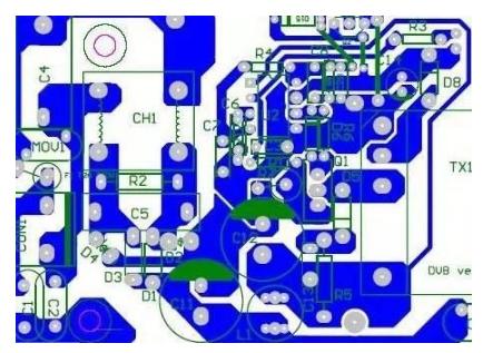 ad软件pcb板的格子 ad软件pcb板挖空