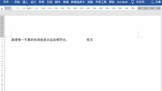 word文档怎样打中横线