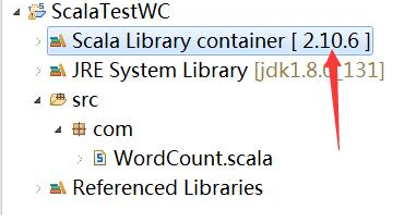 indows Eclipse Scala编写WordCount程序