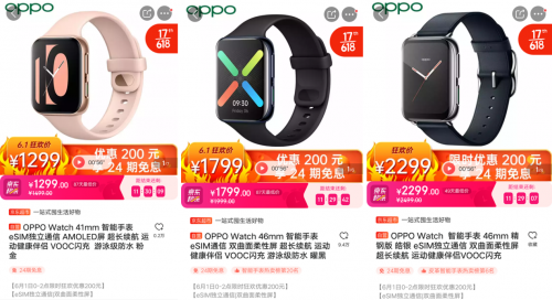 OPPO智能家族618喜提“开门红”，销量1秒超去年双11首日全天