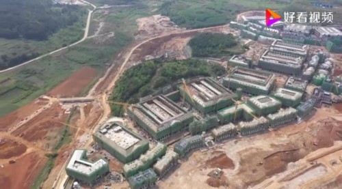 华为云数据中心建设全面复工进行中,预计2021年投入使用