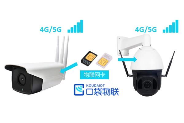 口袋物联:4G/5G摄像头怎样正确使用物联网卡?