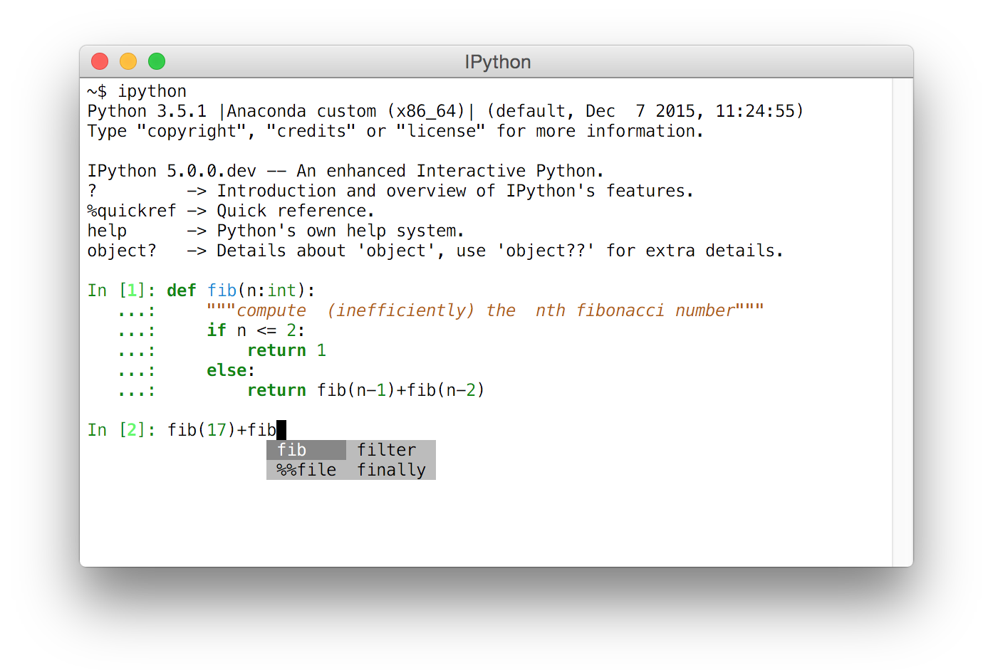 IPython 5.0-LTS 发布了!