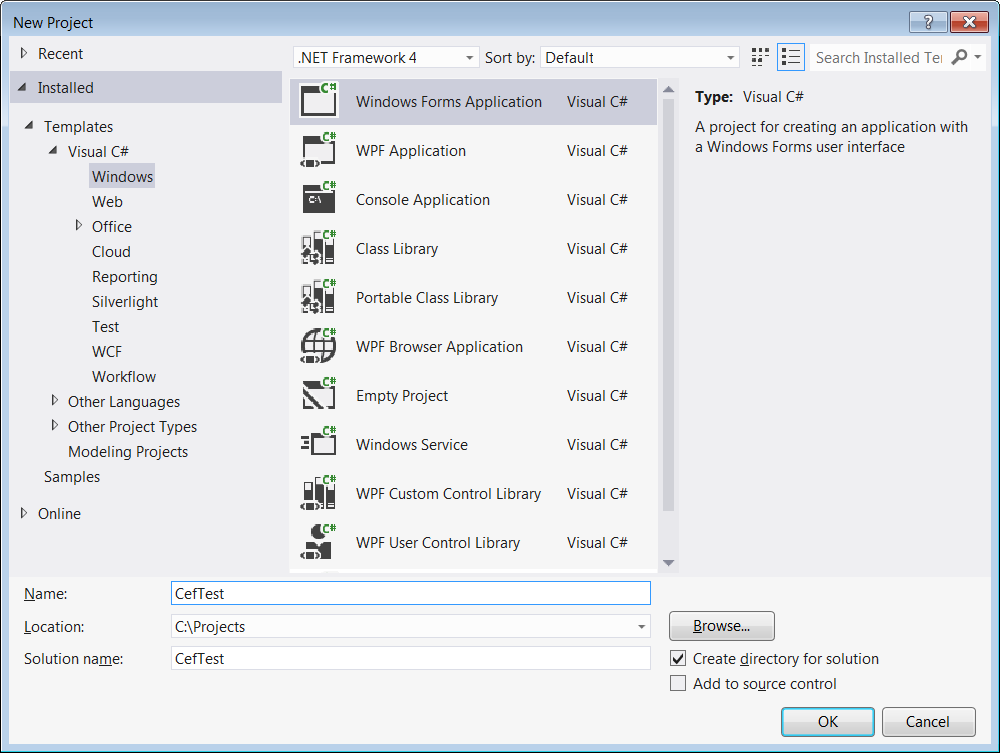 使用 CefSharp 在 C# App 中嵌入 Chrome 浏览器