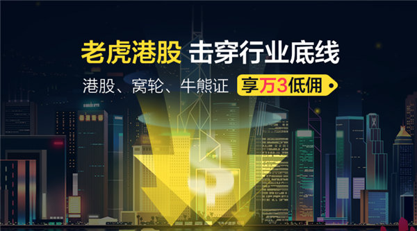老虎证券上线港股窝轮牛熊证,万三佣金击穿行业底线