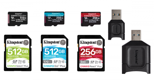 300MB/秒传输速度 金士顿Canvas Plus系列存储卡