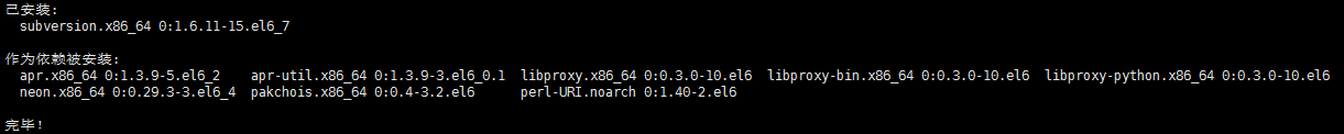 CentOS6.8 搭建SVN及使用