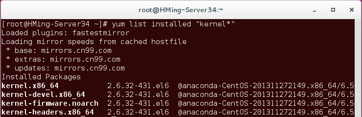 如何在CentOS/RHEL上安装或升级新的内核版本