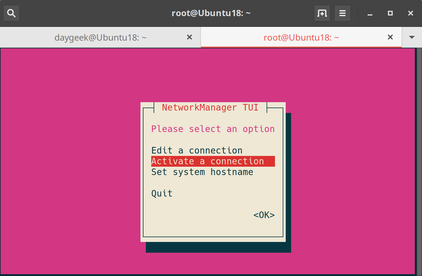 Linux 中如何启用和禁用网卡