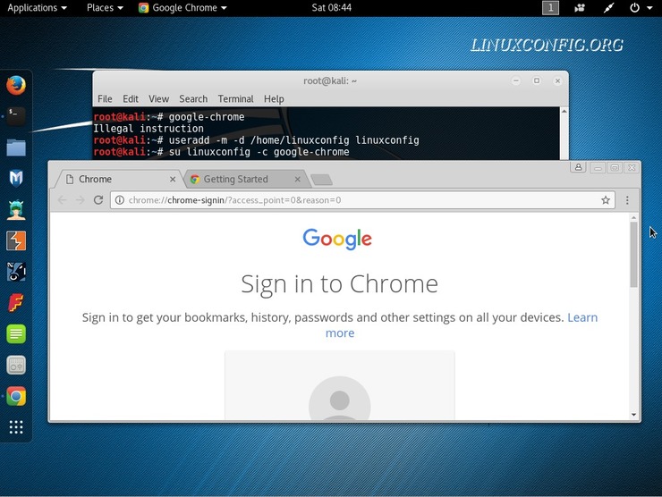 如何在 Kali Linux 中安装 Google Chrome 浏览器