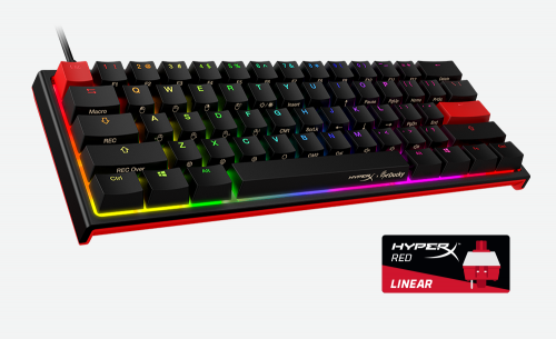 HyperX联手吉利鸭 推出One 2 Mini限定款游戏机械键盘