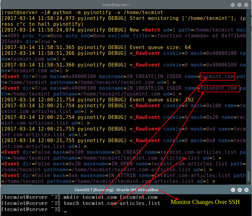 pyinotify：在 Linux 中实时监控文件系统更改