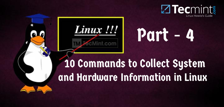 10 个用于收集硬件信息的 Linux 命令