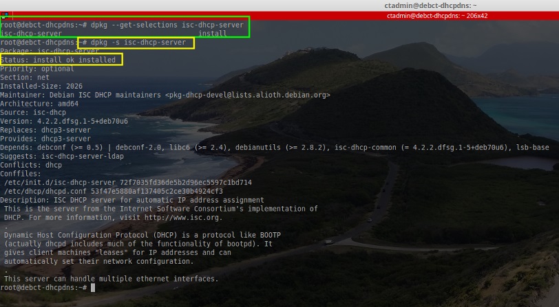 Debian Linux 上安装配置 ISC DHCP 服务器全过程