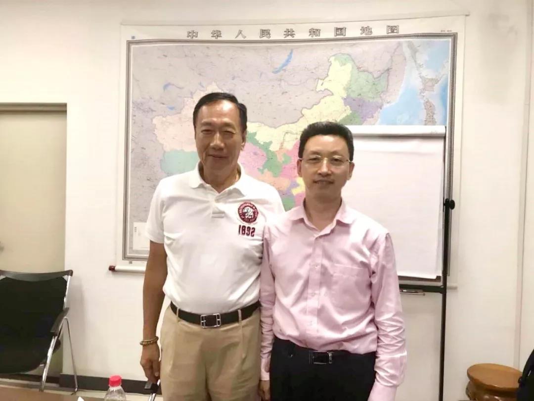 郭台铭造访清华大学 着眼工业大数据产学研用深度合作