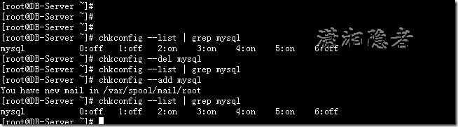 Linux服务开机自启动设置