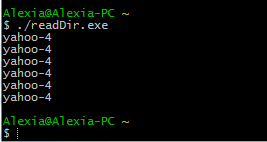 在Linux下和Windows下遍历目录的方法及如何达成一致性操作