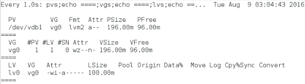 Linux运维笔记----使用逻辑卷管理器管理灵活存储