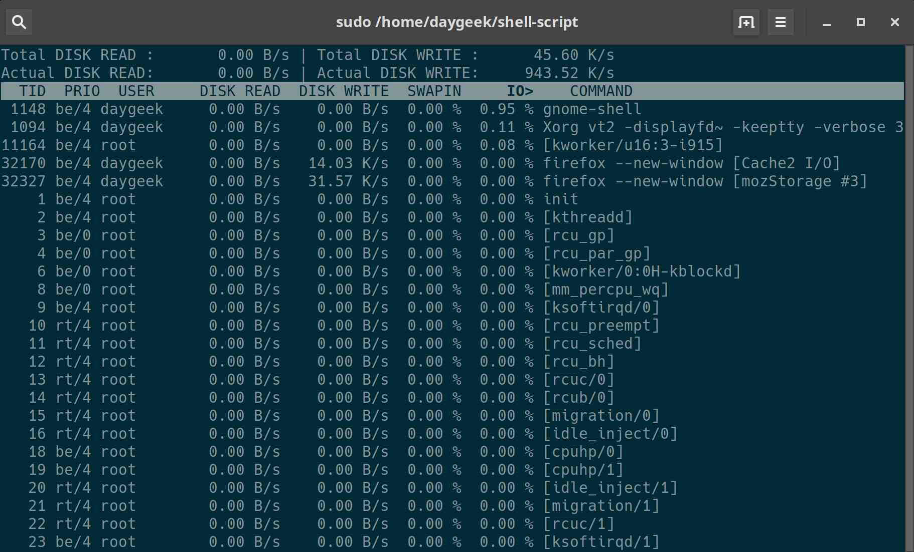 在 Linux 中如何使用 iotop 和 iostat 监控磁盘 I/O 活动?
