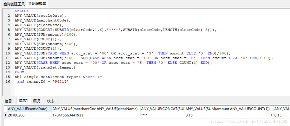 MySQL5.7版本遇到的Group by问题