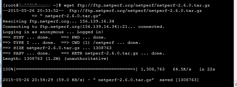 Netperf网络性能的测量工具介绍