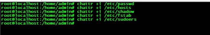 Linux云服务器利用chatter命令锁定系统重要文件