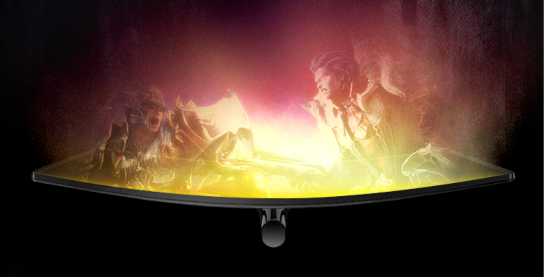 用曲面显示器玩游戏如何？WCG2019现场见分晓