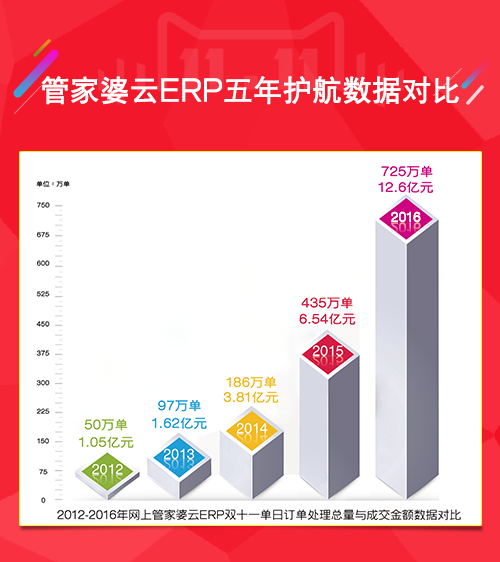 2017“双十一”——网上管家婆全员保驾护航