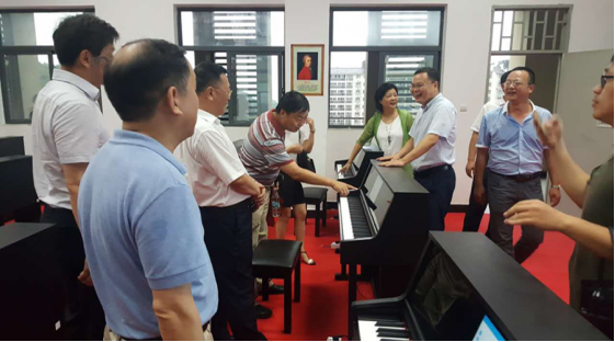 KUKEY智能钢琴“落户”福州校园,体会不一样的音乐教学