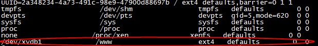 Ubuntu或Debian系统磁盘只读的fstab检查