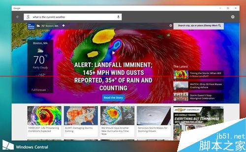 Google搜索应用在Win10正式版系统中怎么使用?
