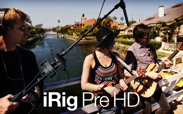 IK Multimedia 发布iRig Pre HD,让你的手机用上专业话筒!