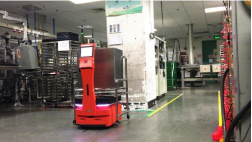 搬货运送均在行 AICRobo工业自主搬运机器人首测成功