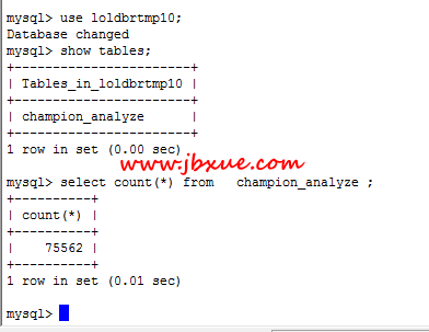 mysqldump恢复单个表的实例参考