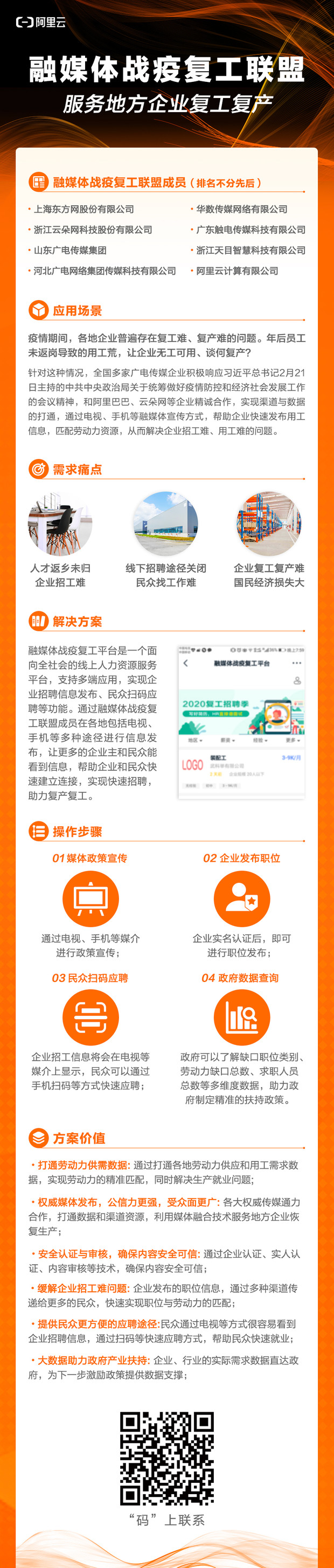 阿里云携手广电传媒企业,成立融媒体战疫复工联盟