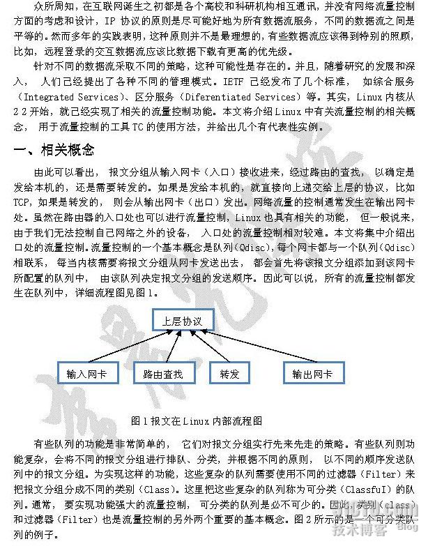 基于TC技术的网络流量控制实战