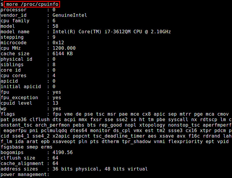 13 种在 Linux 系统上检测 CPU 信息的工具