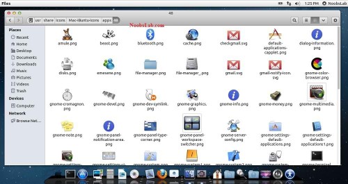 在Ubuntu、Linux Mint上安装Mac OS X主题