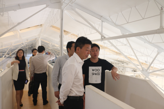 杭州经济技术开发区领导一行赴无界空间考察调研