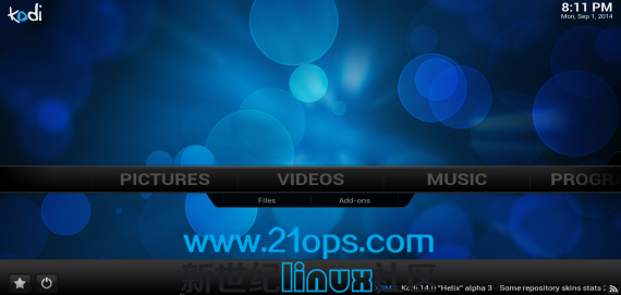 ubuntu 14.04或12.02下安装Kodi 14.0 Alpha 3 家庭影院软件