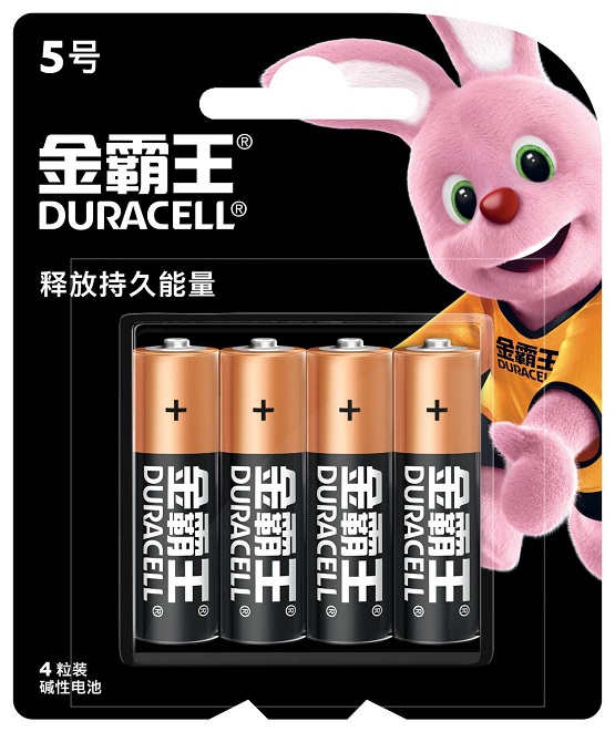 金霸王宾尼兔携增强版碱性电池强势而来，为中国消费者注入无限活力