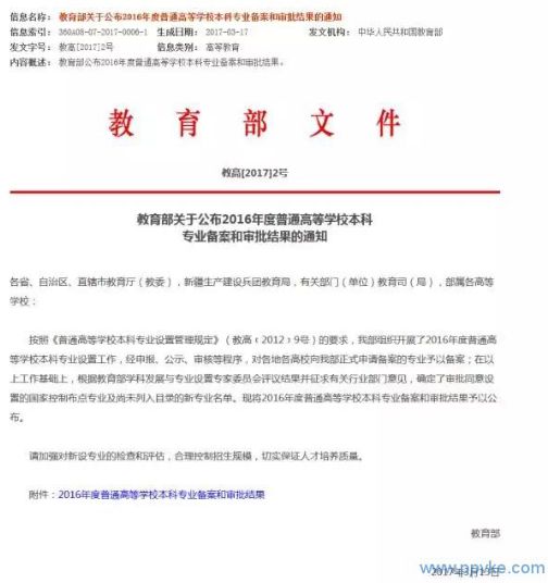 35所高校已申请这个新专业,一大票学弟学妹正走在路上!