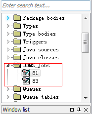 plsql developer 8 下看不到job 的解决办法