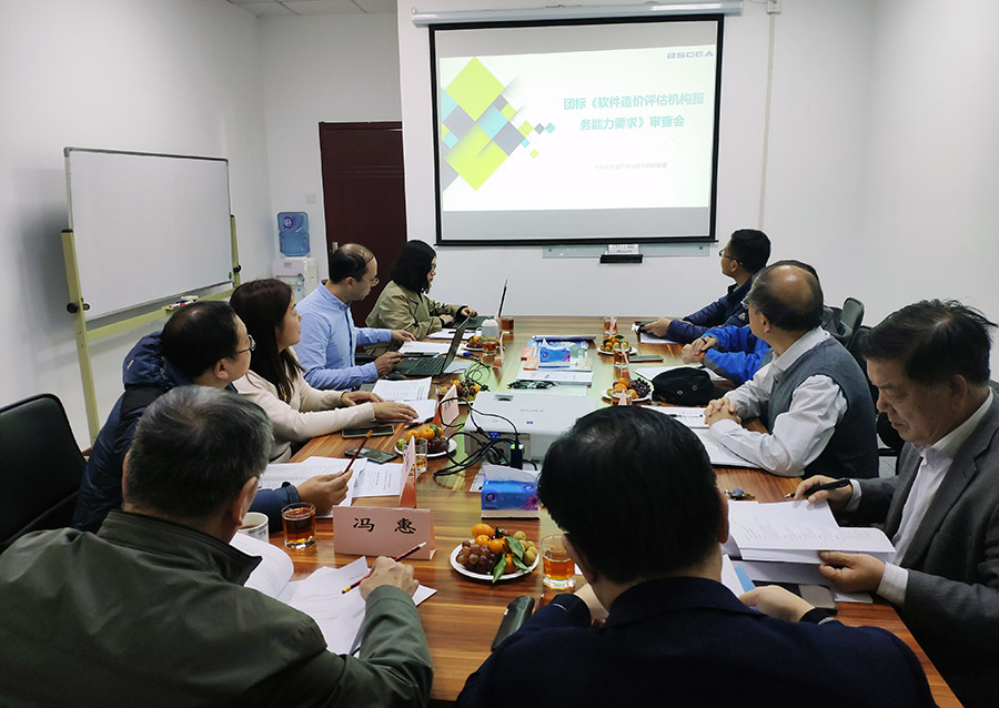联盟团体标准 《软件造价评估机构能力要求》(送审稿)审查会在北京召开