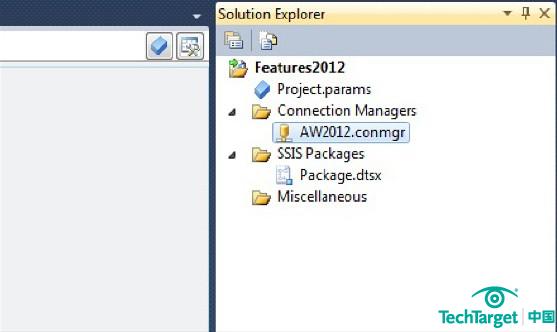 SSIS 2012:项目连接管理器功能