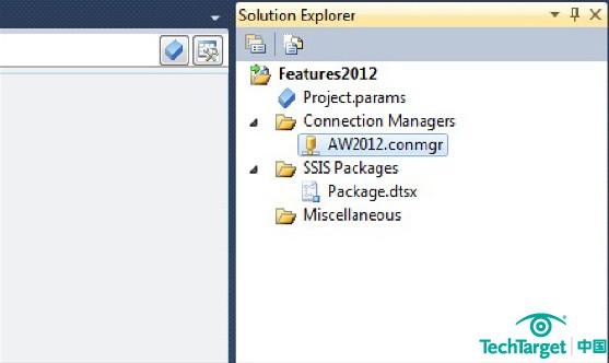 SSIS 2012：项目连接管理器功能
