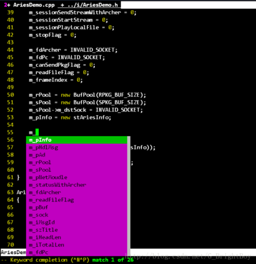 vim plugin