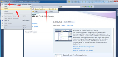 visual studio 导入