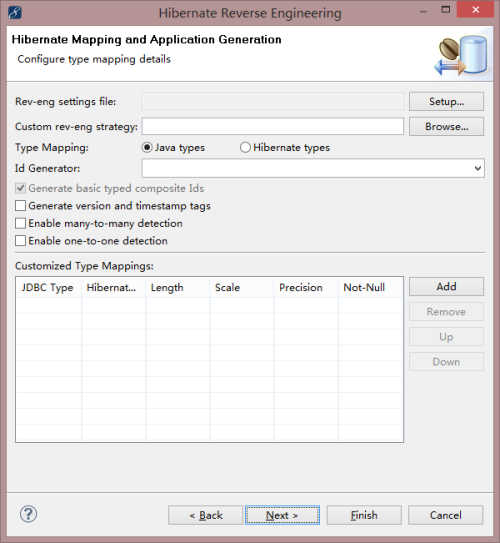 ant hibernate java实体